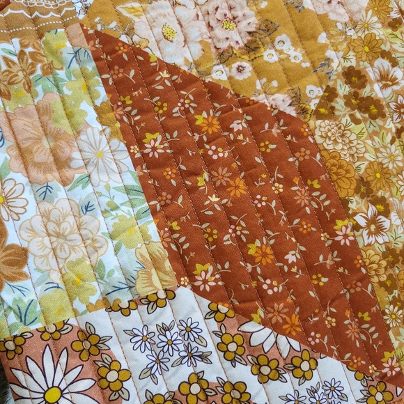 Spell X Free People Cha Cha Patchwork Quilted Long Duster Coat - Picture 8 of 11